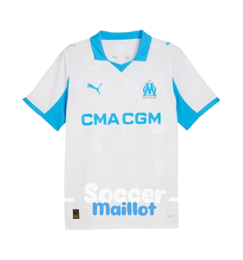 Marseille maillot domicile 2025-2026