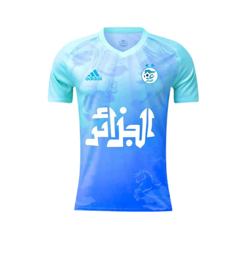 Algérie – Maillot Concept 2025 – Bleu & Cyan